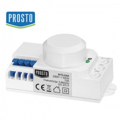 PROSTO-KINA SENZOR POKRETA MIKROTALASNI /360*/MAX 1200W/230V/