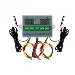 DIY TERMOSTAT DIGITALNI SA 2 DISPLEJA I 2 SONDE -50/+110*C/5A