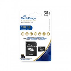 MEDIARANGE GERMANY MEMORIJSKE KARTICE 128GB MICRO SDXC/UHS-1/+ADAP C10/MR945