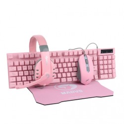 MARVO TASTATURE CM370 TASTATURA, MIS, SLUSALICE PINK