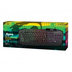 XWAVE TASTATURE GEJMERSKA MULTIMEDIJALNA RGB